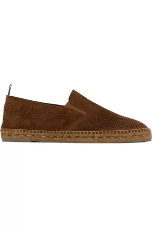 Castaner Mænd Espadrillos - Brown Joel Pierced Espadrilles