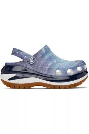Crocs Mænd Træsko - Blue Mega Crush Clogs