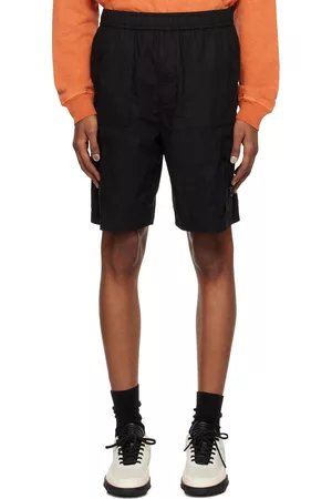 Stone Island Mænd Shorts - Black Patch Shorts
