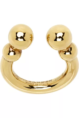 Jil Sander Kvinder Ringe - Gold Sphere Ring