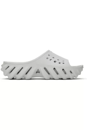 Crocs Klipklapper - Kids Gray Echo Slides