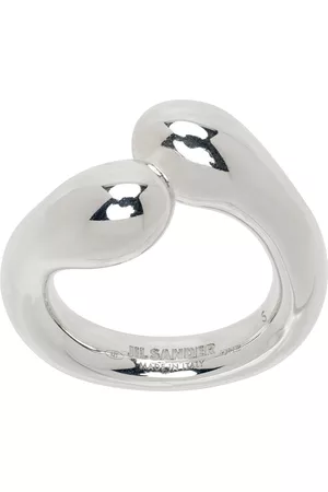 Jil Sander Kvinder Ringe - Silver Open Band Ring