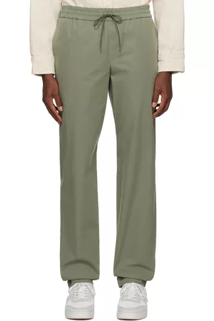 A.P.C. Mænd Khaki bukser - Khaki New Kaplan Trousers