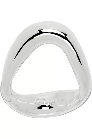 Jil Sander Kvinder Ringe - Silver Sculptural Ring