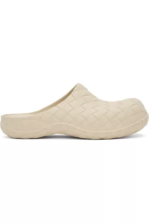 Bottega Veneta Mænd Træsko - Beige Beebee Clogs