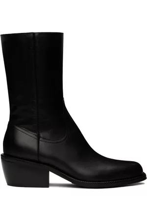 DRIES VAN NOTEN Mænd Støvler - Black Zip Boots