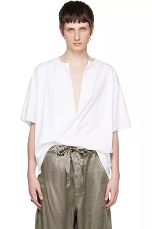 Maison Margiela Mænd Kortærmede - White Sliced T-Shirt