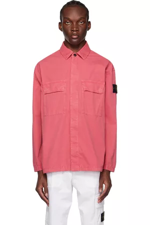 Stone Island Mænd Accessories - Pink Old Treatment Shirt