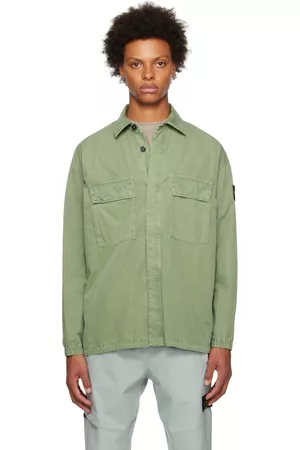 Stone Island Mænd Accessories - Green Old Treatment Shirt