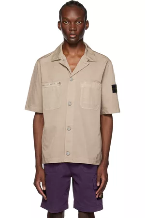 Stone Island Mænd Accessories - Taupe Patch Shirt