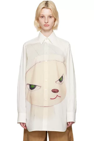 Stella McCartney Kvinder Casual skjorter - White Oversized Shirt