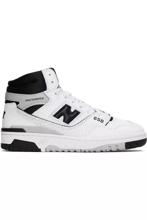 New Balance Mænd Sneakers - White & Black 650 Sneakers