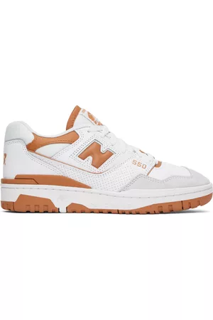 New Balance Mænd Sneakers - White & Tan 550 Sneakers