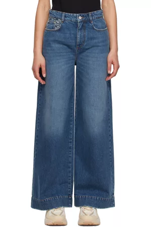 Stella McCartney Kvinder Jeans - Blue S-Wave Jeans