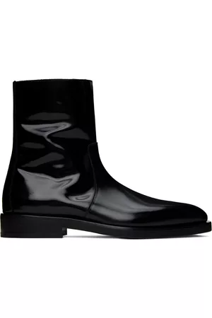 Salvatore Ferragamo Mænd Støvler - Black Ankle Boots