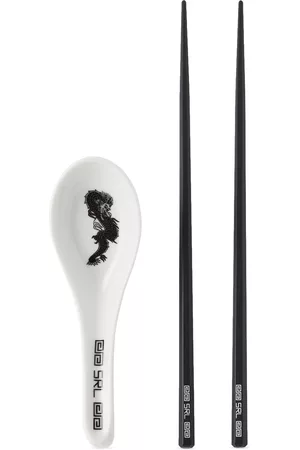 NEIGHBORHOOD Black Chopsticks & Spoon Set