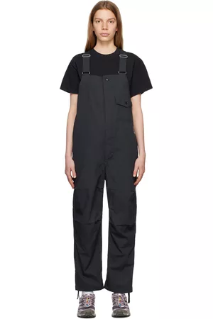Snow Peak Kvinder Overalls - Black Takibi Overalls