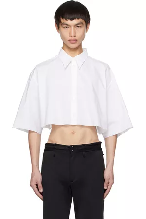 Maison Margiela Mænd Accessories - White Embroidered Shirt