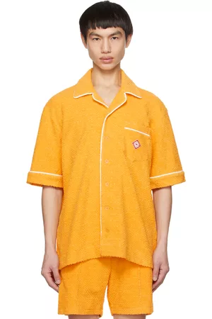 Casablanca Mænd Accessories - Orange Jacquard Shirt