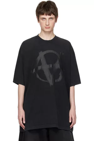 Vetements Mænd Kortærmede - Black Reverse Anarchy T-Shirt
