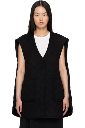 Totême Black Oversized Vest