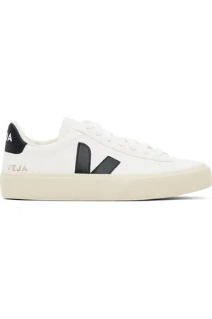 Veja White Campo ChromeFree Leather Sneakers