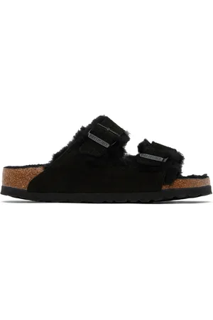 Birkenstock Narrow Arizona Shearling Sandals