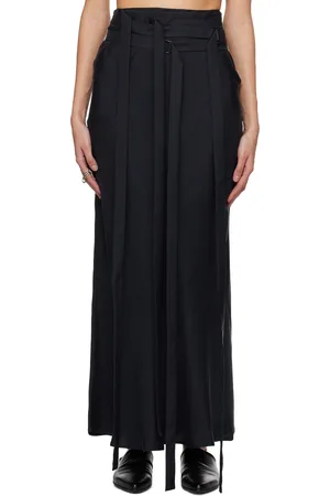 ANN DEMEULEMEESTER Black Nola Maxi Skirt
