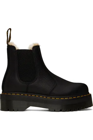 Dr. Martens Black 2976 Quad Chelsea Boots
