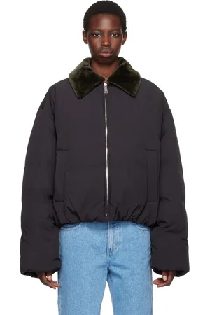 Nanushka Black Zacharie Down Jacket