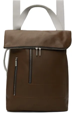 Rick Owens Brown Porterville Cargo Backpack