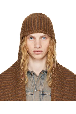 ECKHAUS LATTA Brown Poet Bonnet Snood