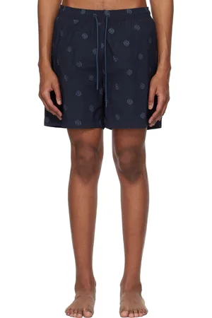 HUGO BOSS Navy Quick-Dry Swim Shorts