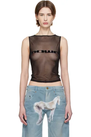 Mowalola MISS SIXTY Edition Stretchy Tank Top