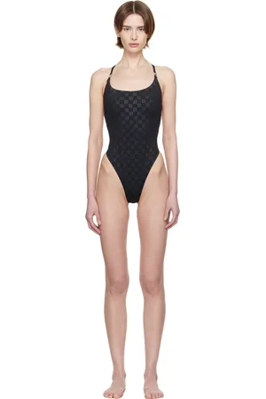 MISBHV Signature Monogram One-Piece Swimsuit