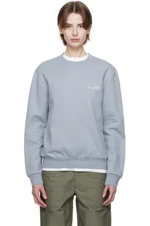 A.P.C. Blue Standard Item Overdye Sweatshirt