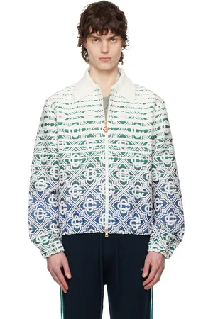 Casablanca White Towelling Jacket