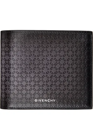 Givenchy Gray Monogram 72 Leather Wallet
