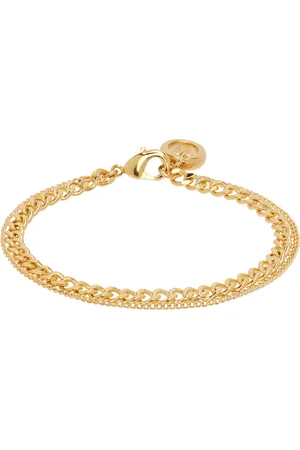 A.P.C. Gold Minimal Bracelet