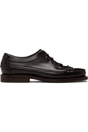 Hereu Brown Priego Squared Loafers