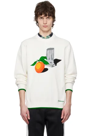 Casablanca Off- Intarsia Sweater