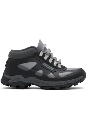 Givenchy Black & Gray Bogs Edition Hiking Boots