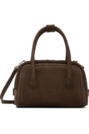 MARGE SHERWOOD Brown Soft Tote Mini Bag