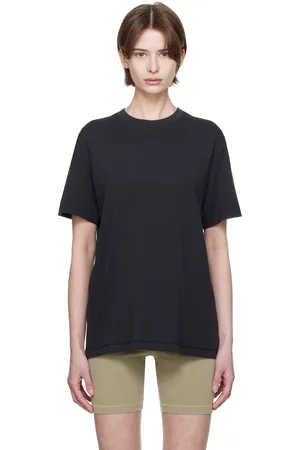 SKIMS Black Boyfriend T-shirt
