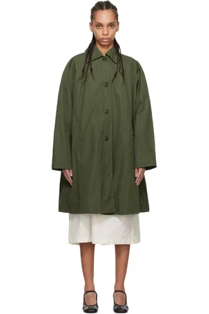 CASEY CASEY Green Drays Coat