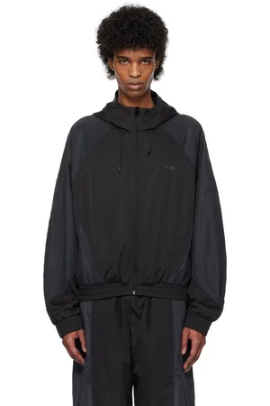 HAN Kjøbenhavn Black Panelled Track Jacket