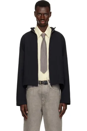 mfpen Leisure Woven Zip Up Sweater