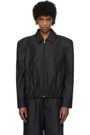 HAN Kjøbenhavn Black Rubber Pilot Jacket
