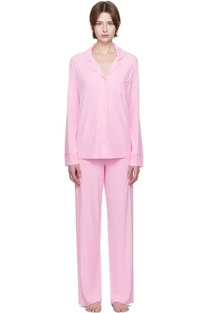SKIMS Pink Soft Lounge Sleep Pyjama Set