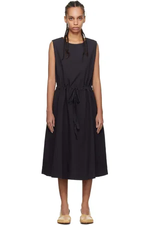 CASEY CASEY Navy BB Midi Dress